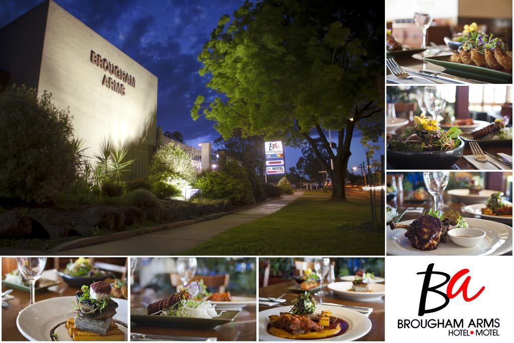 Brougham Arms Hotel Bendigo Bagian luar foto